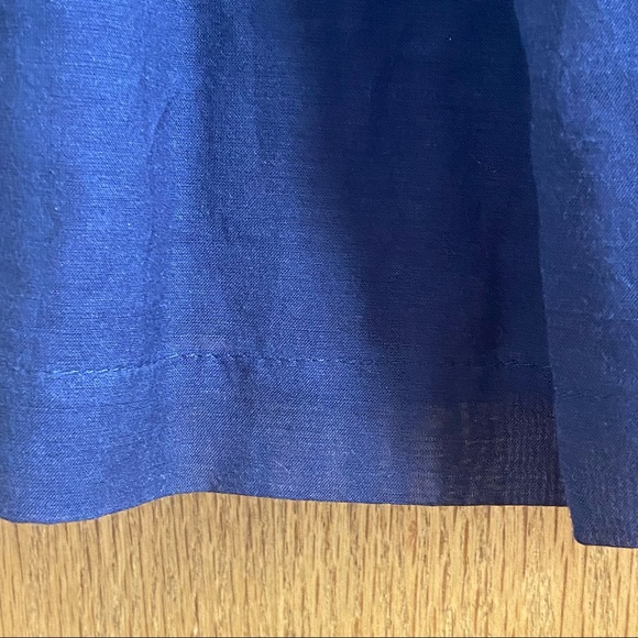 LOFT • Sheer Pleated Peasant Top Cutout Detail - L - Picture 5 of 16